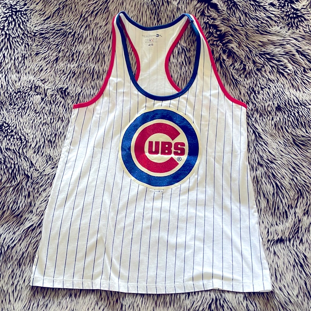 Large CUBS racer back tank!